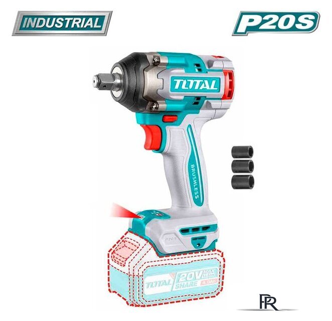 Гайковерт Total TIWLI20501 (без АКБ) - Изображение №1 — Интернет-магазин ПроЗаказ