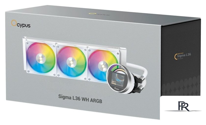 Система жидкостного охлаждения для процессора Ocypus Sigma L36 WH ARGB Sigma-L36-WH3AAWWN00X-GL - Изображение №8 — Интернет-магазин ПроЗаказ