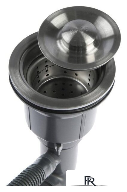 Кухонная мойка Roxen Simple 560220-55B PVD графит (с коландером и дозатором) - Изображение №10 — Интернет-магазин ПроЗаказ