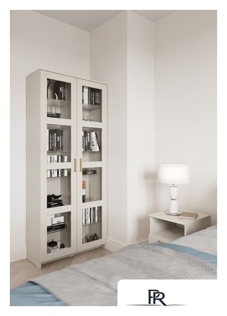 Шкаф-витрина Mio Tesoro Нави 2.15.16.090.19 (кашемир) - Изображение №4 — Интернет-магазин ПроЗаказ