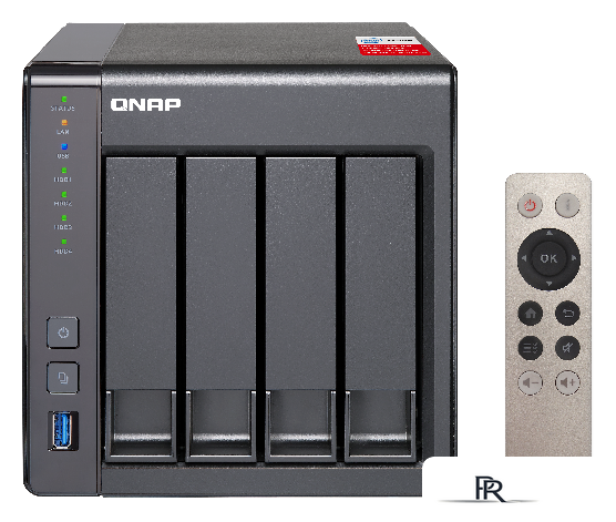 Сетевой накопитель QNAP TS-451+-8G - Изображение №1 — Интернет-магазин ПроЗаказ