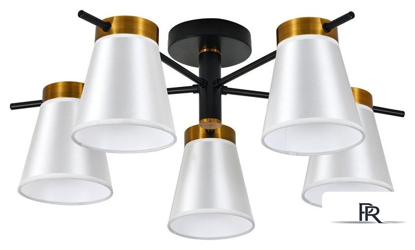 Люстра средней высоты Escada 120005/5R ES0000055 (Black/Gold) - Изображение №2 — Интернет-магазин ПроЗаказ