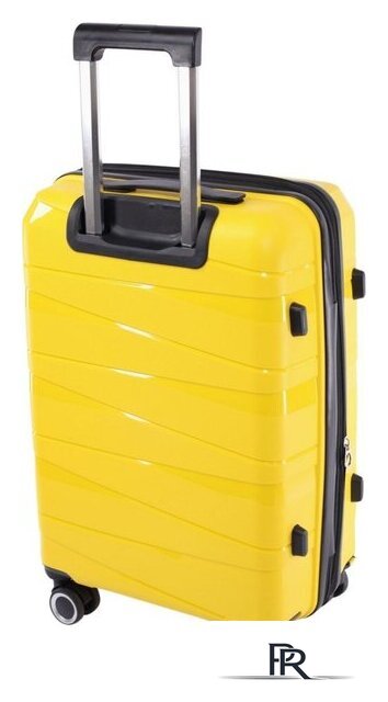 Чемодан-спиннер Pride РР-201 (M, желтый) - Изображение №3 — Интернет-магазин ПроЗаказ