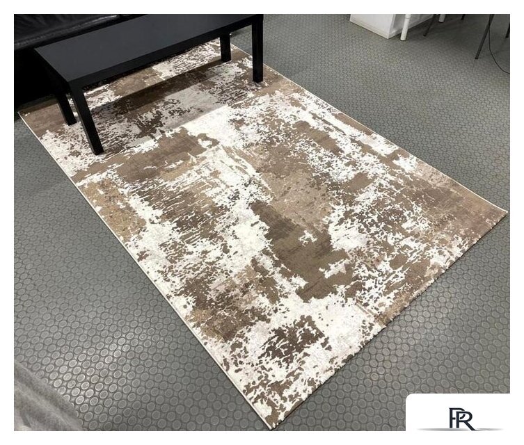 Ковер для жилой комнаты Radjab Carpet Астра прямоугольник 1647A 11266RK 1.6x2.3 (brown/beige) - Изображение №4 — Интернет-магазин ПроЗаказ