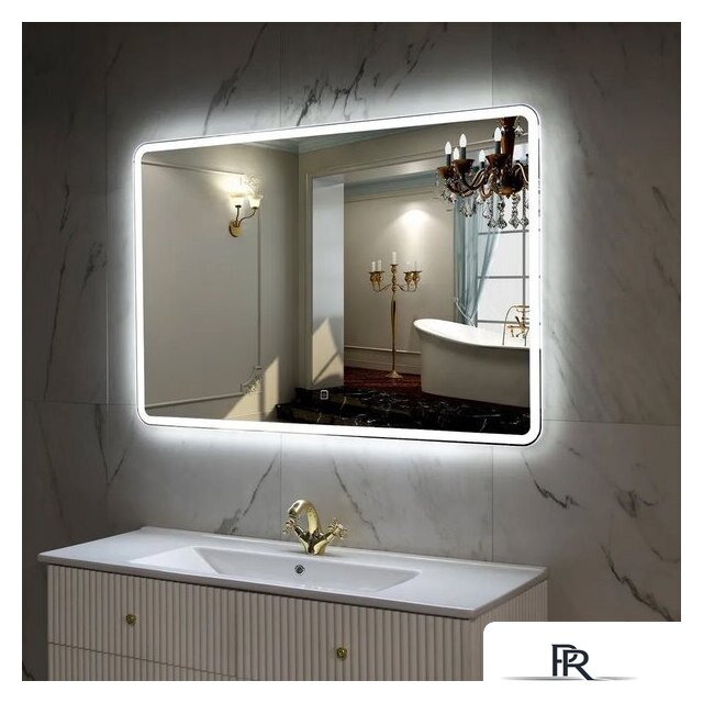  Пекам Зеркало Marta 1 100x80 marta1-100x80s (с подсветкой и сенсором на прикосновение) - Изображение №8 — Интернет-магазин ПроЗаказ