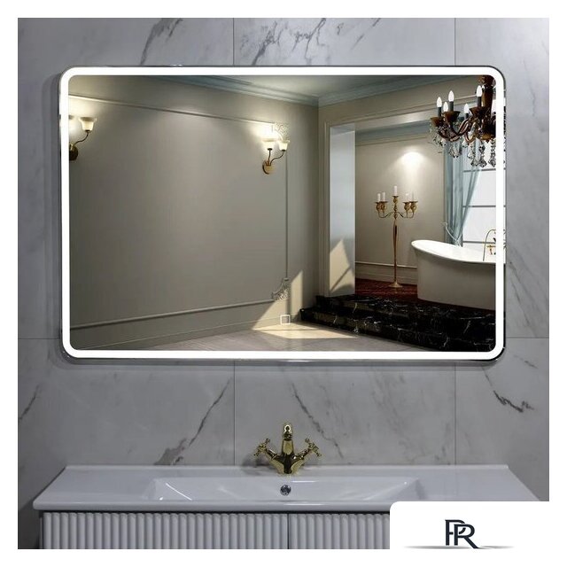  Пекам Зеркало Marta 1 100x80 marta1-100x80s (с подсветкой и сенсором на прикосновение) - Изображение №7 — Интернет-магазин ПроЗаказ