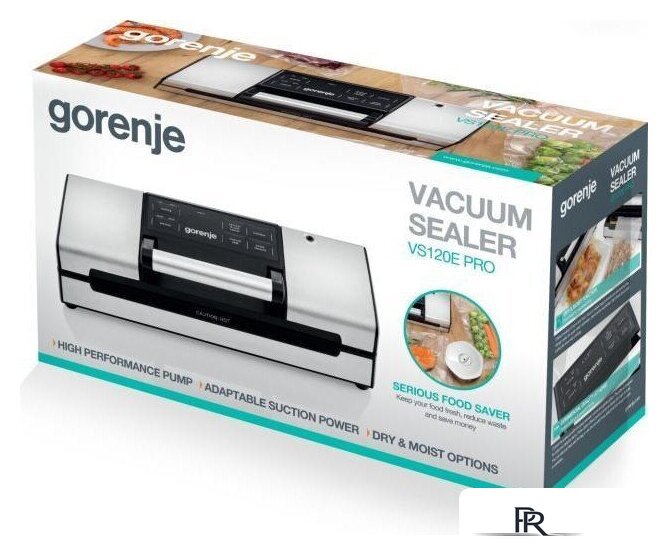 Бескамерный вакуумный упаковщик Gorenje VS120E Pro - Изображение №18 — Интернет-магазин ПроЗаказ