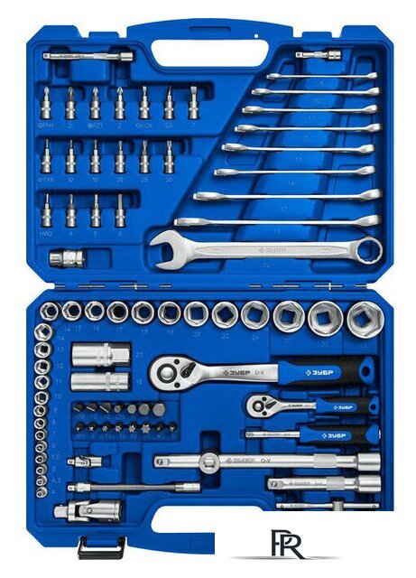 Универсальный набор инструментов Зубр 27635-H82_z01 (82 предмета) - Изображение №1 — Интернет-магазин ПроЗаказ