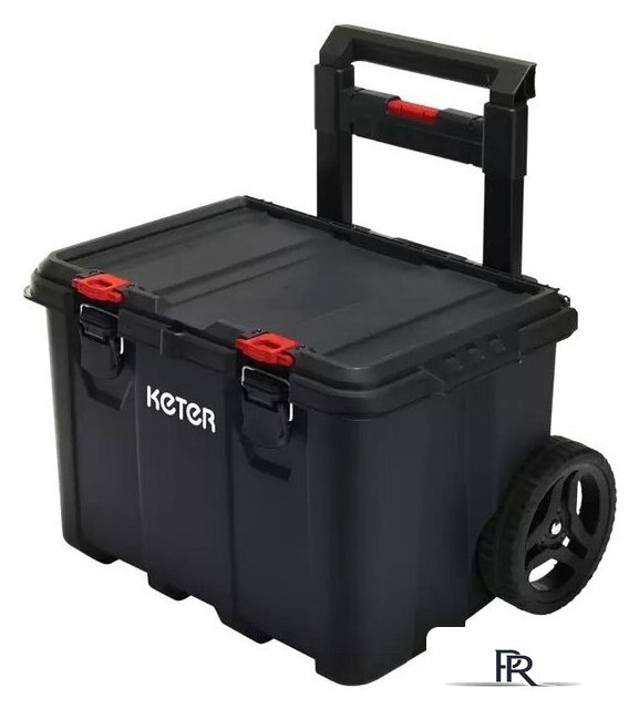 Ящик для инструментов Keter Stack'N'Roll Cart Black 17210777 - Изображение №1 — Интернет-магазин ПроЗаказ