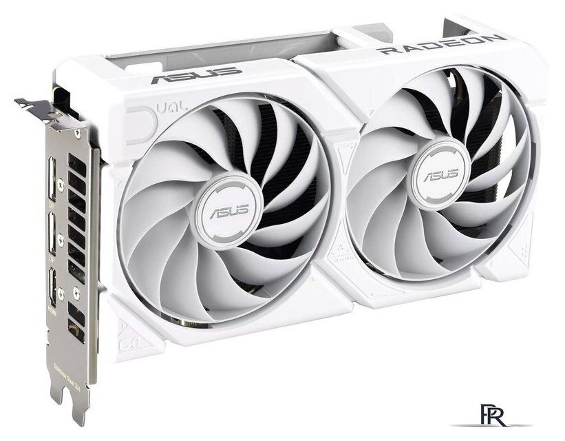 Видеокарта ASUS Dual Radeon RX 9060 XT 16GB GDDR6 White Edition DUAL-RX9060XT-16G-WHITE - Изображение №1 — Интернет-магазин ПроЗаказ