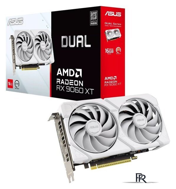 Видеокарта ASUS Dual Radeon RX 9060 XT 16GB GDDR6 White Edition DUAL-RX9060XT-16G-WHITE - Изображение №13 — Интернет-магазин ПроЗаказ