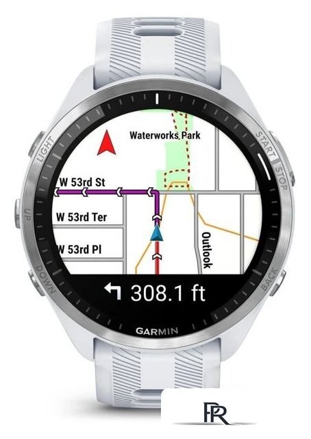 Умные часы Garmin Forerunner 965 (белый/серый) - Изображение №3 — Интернет-магазин ПроЗаказ