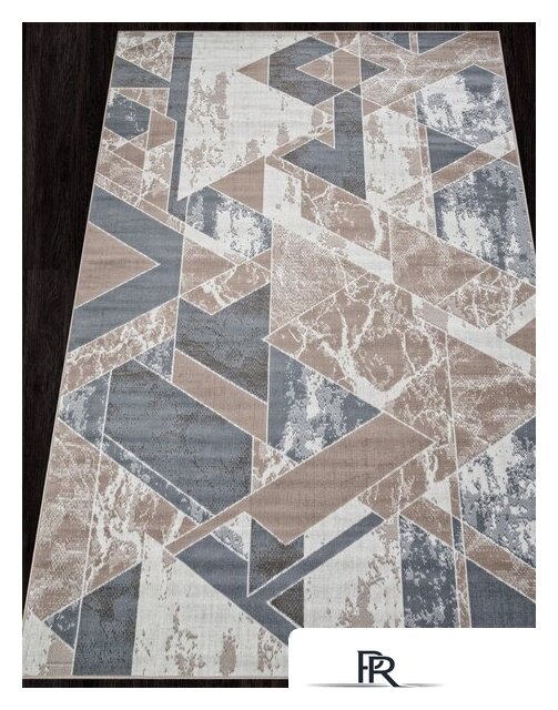 Ковер для жилой комнаты Merinos Sierra F354-STAN-BEIGE-BLUE (1х2) - Изображение №4 — Интернет-магазин ПроЗаказ