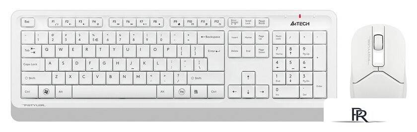 Офисный набор A4Tech Fstyler FG1012 (белый) - Изображение №1 — Интернет-магазин ПроЗаказ