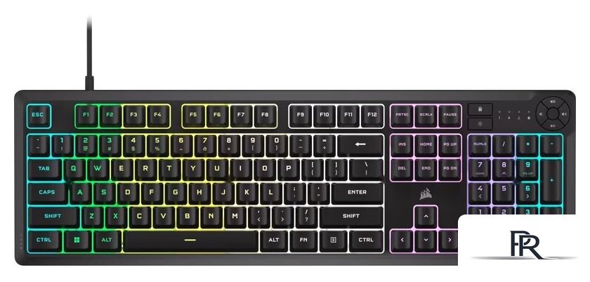 Клавиатура Corsair K55 Core RGB (черный, нет кириллицы) - Изображение №1 — Интернет-магазин ПроЗаказ