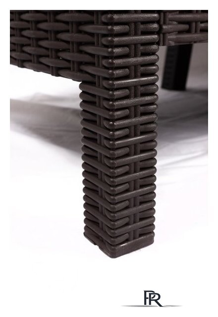 Скамейка ВПМ Ротанг 2-х местный 6199037 (темно-коричневый) - Изображение №10 — Интернет-магазин ПроЗаказ