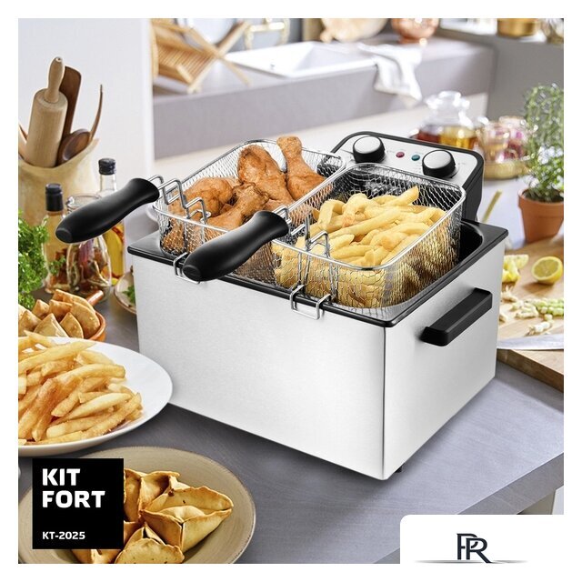Фритюрница Kitfort KT-2025 - Изображение №7 — Интернет-магазин ПроЗаказ