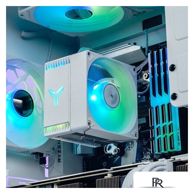 Кулер для процессора Jonsbo CR-1400 EVO ARGB White - Изображение №4 — Интернет-магазин ПроЗаказ