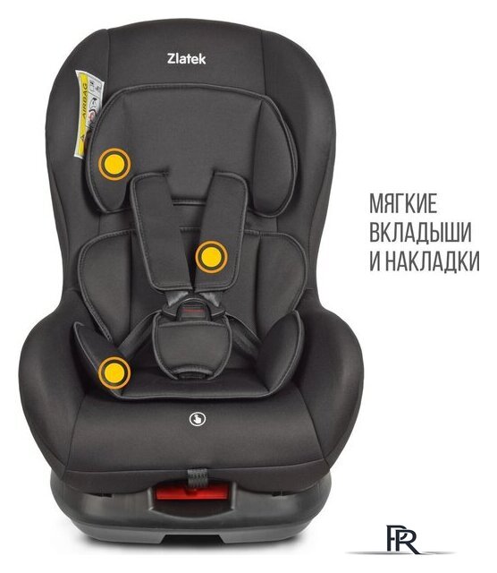 Детское автокресло Zlatek Галеон Lux KRES4008 (черный) - Изображение №2 — Интернет-магазин ПроЗаказ