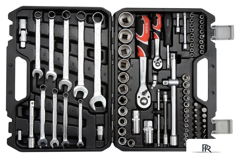 Универсальный набор инструментов Yato YT-12691 (82 предмета) - Изображение №1 — Интернет-магазин ПроЗаказ