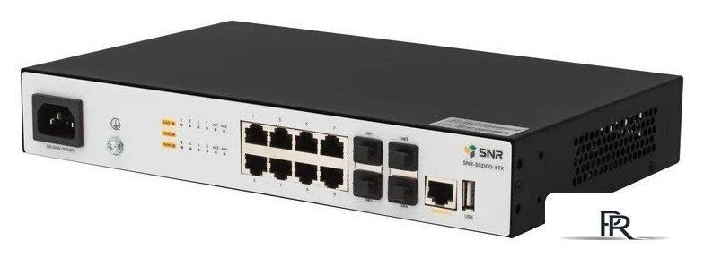 Управляемый коммутатор уровня 2+ SNR SNR-S5210G-8TX - Изображение №3 — Интернет-магазин ПроЗаказ