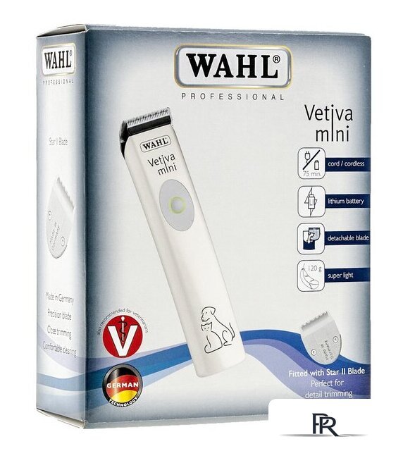 Машинка для стрижки  Wahl Vetiva Mini 1584-0481 (белый) - Изображение №3 — Интернет-магазин ПроЗаказ