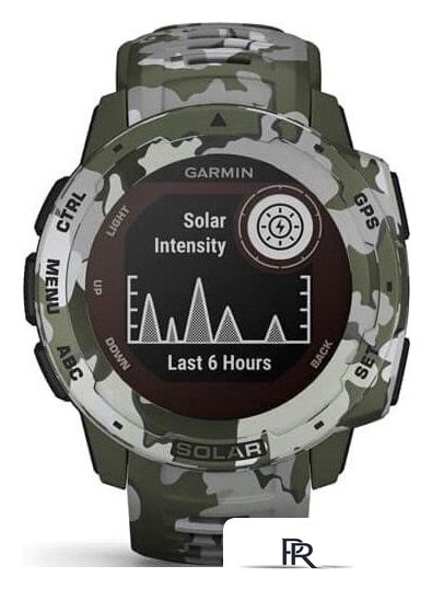 Умные часы Garmin Instinct Solar Camo Edition (лишайник) - Изображение №10 — Интернет-магазин ПроЗаказ