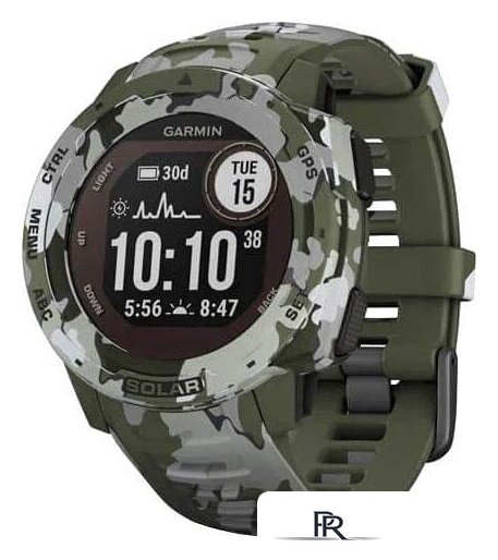 Умные часы Garmin Instinct Solar Camo Edition (лишайник) - Изображение №1 — Интернет-магазин ПроЗаказ