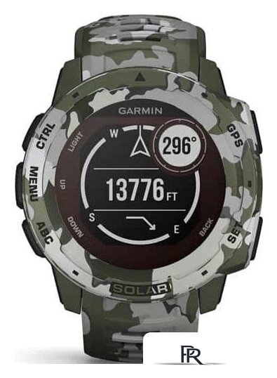 Умные часы Garmin Instinct Solar Camo Edition (лишайник) - Изображение №6 — Интернет-магазин ПроЗаказ