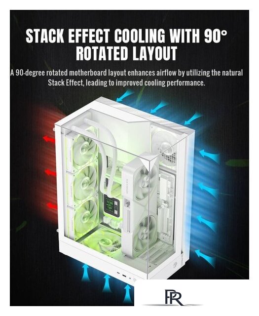 Корпус GameMax Infinity T20 (белый) - Изображение №6 — Интернет-магазин ПроЗаказ