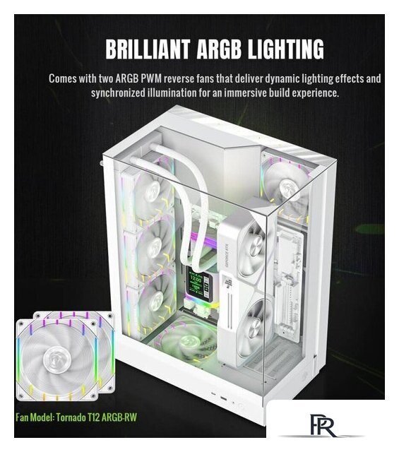 Корпус GameMax Infinity T20 (белый) - Изображение №8 — Интернет-магазин ПроЗаказ