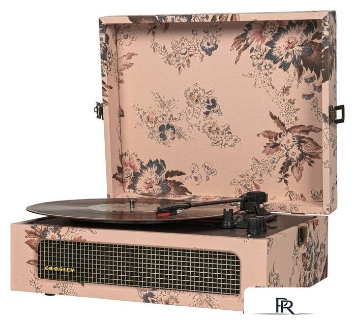 Виниловый проигрыватель Crosley Voyager Floral - Изображение №1 — Интернет-магазин ПроЗаказ