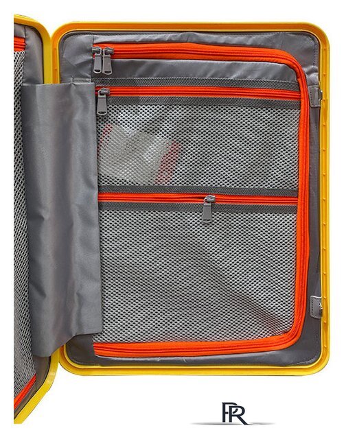 Чемодан DoubleW 005# (M, желтый) - Изображение №7 — Интернет-магазин ПроЗаказ