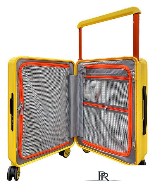 Чемодан DoubleW 005# (M, желтый) - Изображение №6 — Интернет-магазин ПроЗаказ