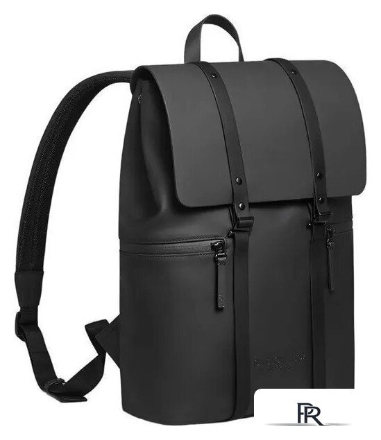 Городской рюкзак Gaston Luga RE801 Backpack Splash 2.0 13'' (черный) - Изображение №2 — Интернет-магазин ПроЗаказ