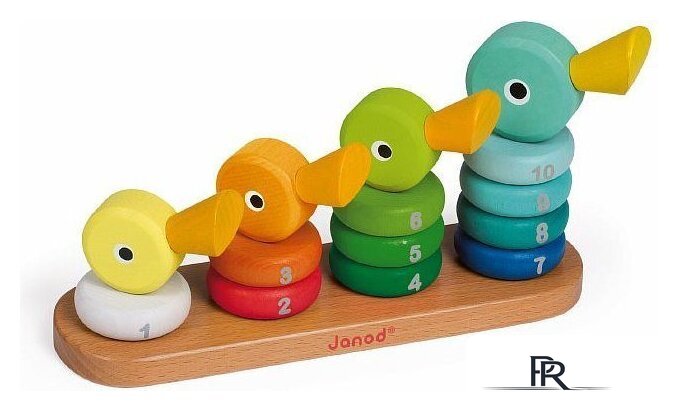 Сортер Janod Набор пирамидок Утята J08212 - Изображение №1 — Интернет-магазин ПроЗаказ