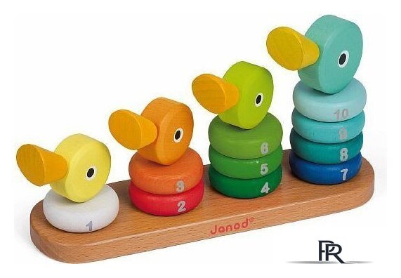 Сортер Janod Набор пирамидок Утята J08212 - Изображение №2 — Интернет-магазин ПроЗаказ
