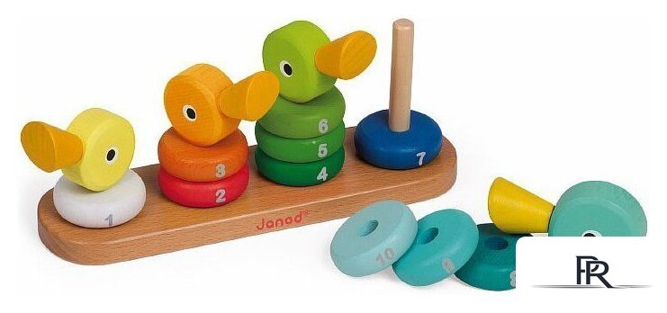 Сортер Janod Набор пирамидок Утята J08212 - Изображение №3 — Интернет-магазин ПроЗаказ