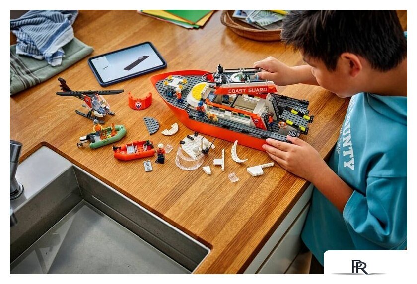 Конструктор LEGO City 60504 Спасательный катер и вертолет береговой охраны - Изображение №10 — Интернет-магазин ПроЗаказ