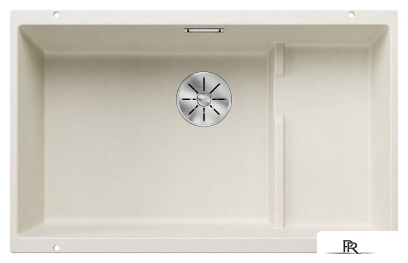 Кухонная мойка Blanco Subline 700-U Level 527171 (стальная корзина, мягкий белый) - Изображение №1 — Интернет-магазин ПроЗаказ