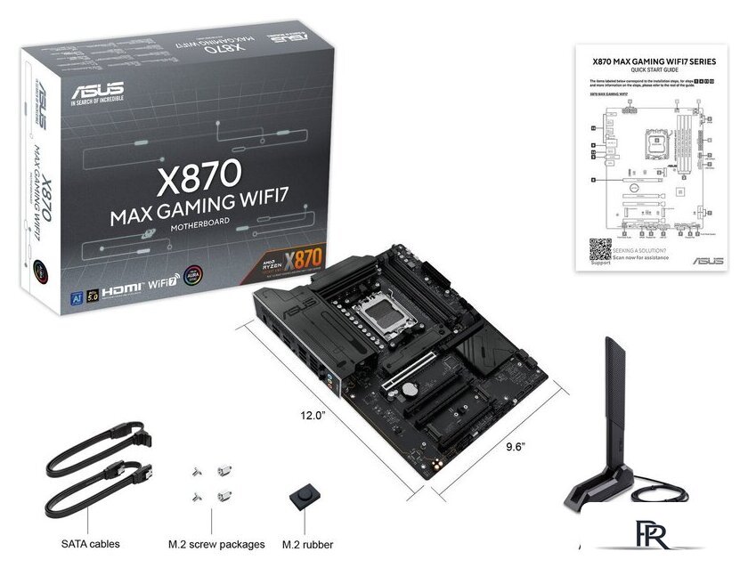 Материнская плата ASUS X870 MAX Gaming WiFi7 - Изображение №10 — Интернет-магазин ПроЗаказ