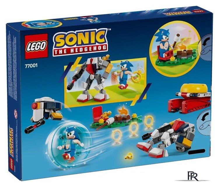 Конструктор LEGO Super Sonic Столкновение Соника у костра 77001 - Изображение №2 — Интернет-магазин ПроЗаказ