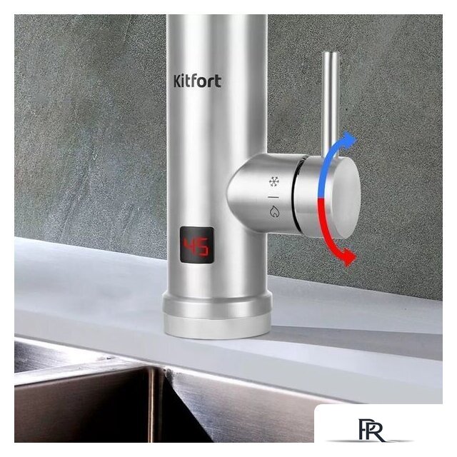 Проточный электрический водонагреватель-кран Kitfort KT-4032 - Изображение №5 — Интернет-магазин ПроЗаказ