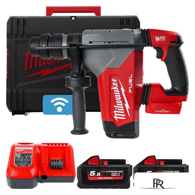 Перфоратор Milwaukee M18 FUEL M18ONEFHPX-552X 4933478496 (с 2-мя АКБ, кейс) - Изображение №1 — Интернет-магазин ПроЗаказ