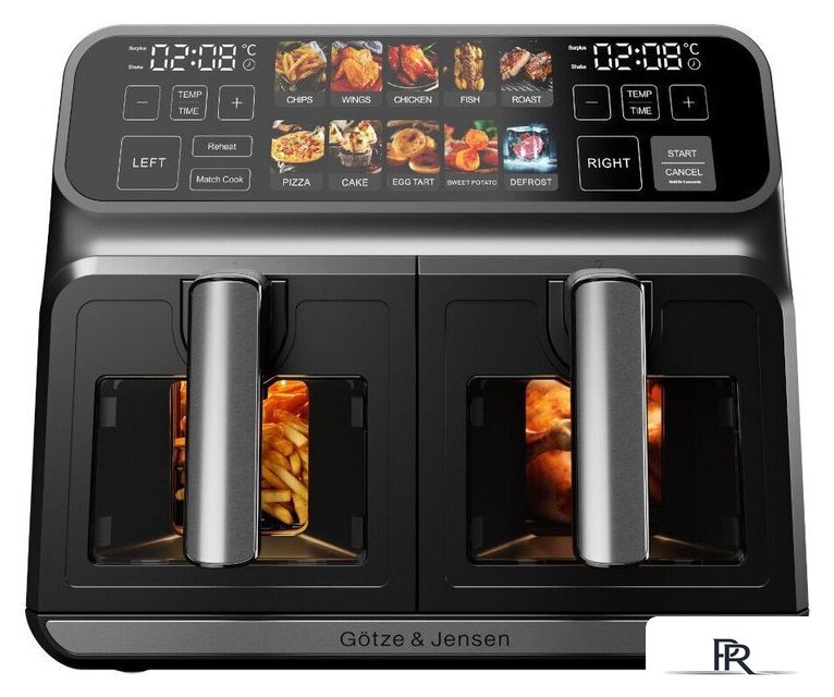 Аэрогриль (аэрофритюрница) Goetze & Jensen AF720K Dual - Изображение №1 — Интернет-магазин ПроЗаказ