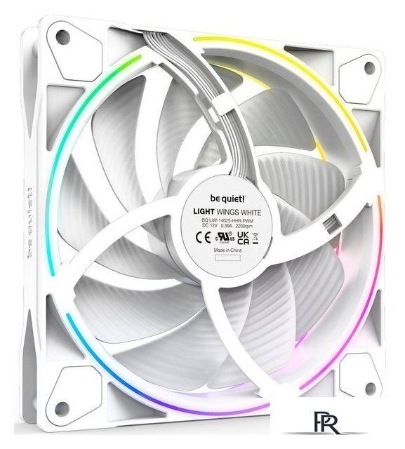 Комплект вентиляторов для корпуса с контроллером be quiet! Light Wings 120mm PWM Triple Pack BL100 - Изображение №4 — Интернет-магазин ПроЗаказ