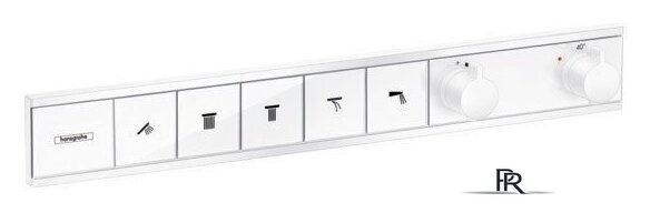 Смеситель без скрытого механизма Hansgrohe RainSelect 15384700 (белый) - Изображение №1 — Интернет-магазин ПроЗаказ