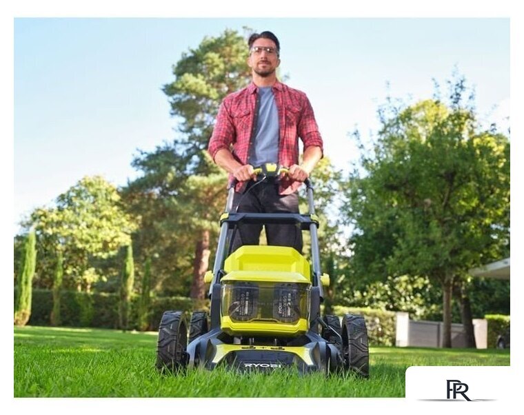 Газонокосилка Ryobi RY18LMX46A-250 (с 2-мя АКБ 5 Ач) - Изображение №3 — Интернет-магазин ПроЗаказ