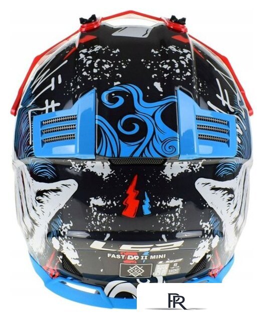 Мотошлем LS2 MX437 Fast 2 Mini Starmaw (S, черный) - Изображение №13 — Интернет-магазин ПроЗаказ