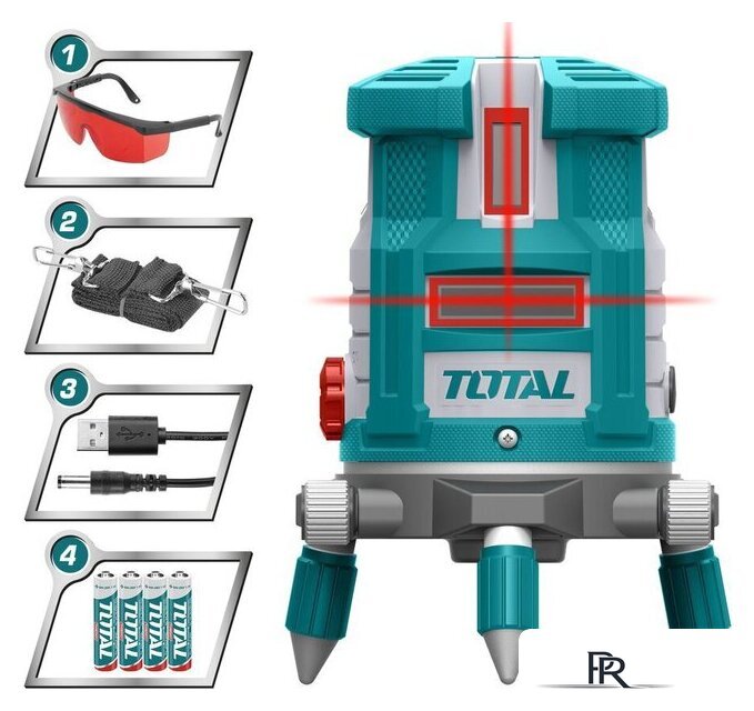 Лазерный нивелир Total TLL306505 - Изображение №1 — Интернет-магазин ПроЗаказ